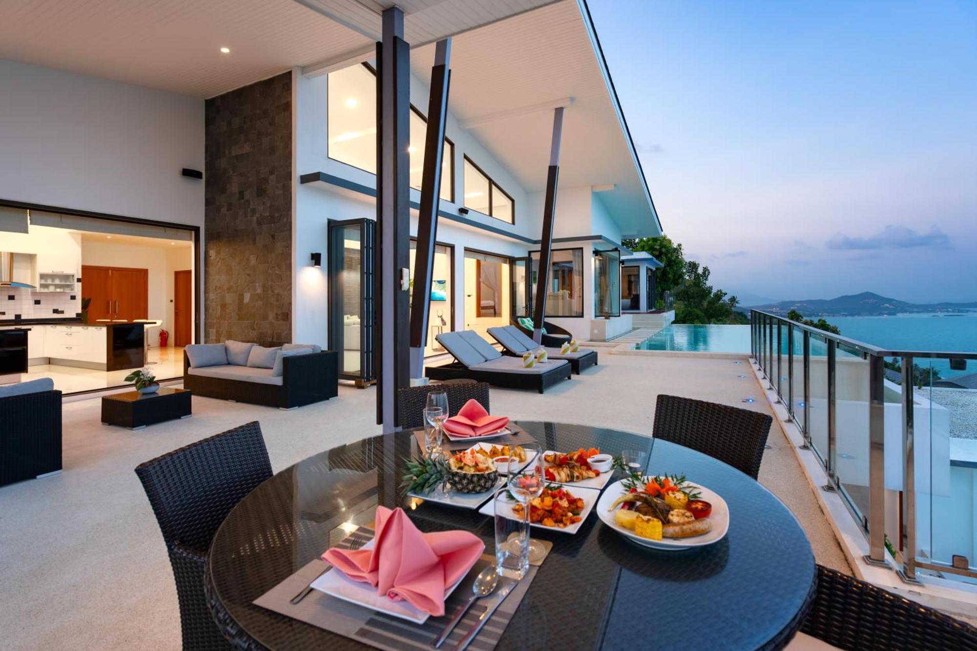 Karpe Diem Villa - Twin Infinity Pools Chaweng  Exterior photo
