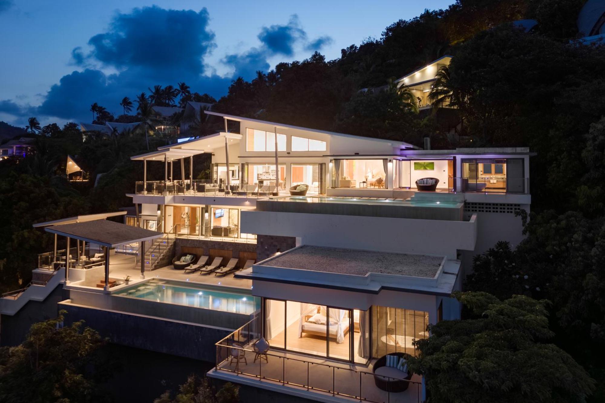 Karpe Diem Villa - Twin Infinity Pools Chaweng  Exterior photo