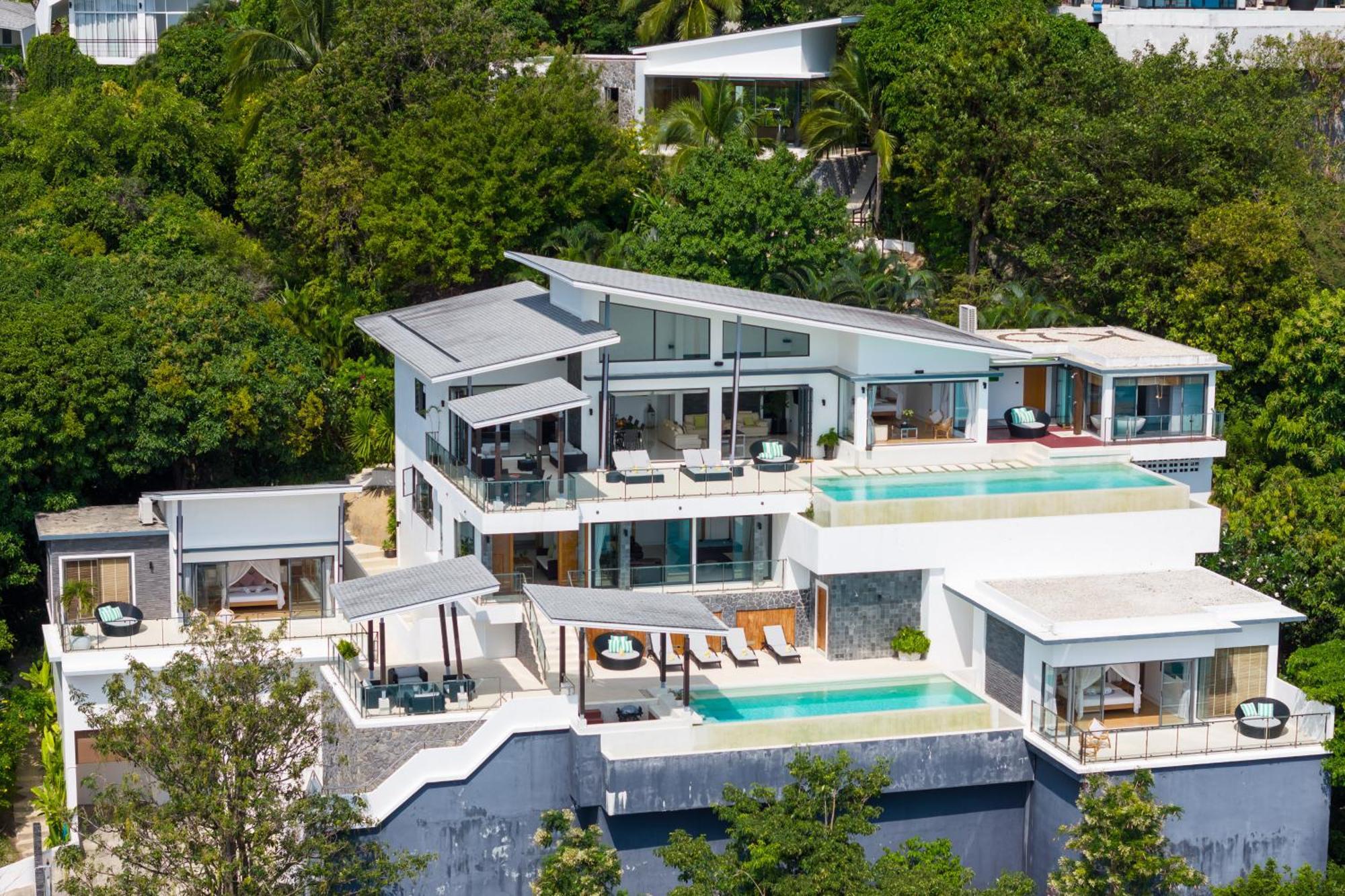 Karpe Diem Villa - Twin Infinity Pools Chaweng  Exterior photo