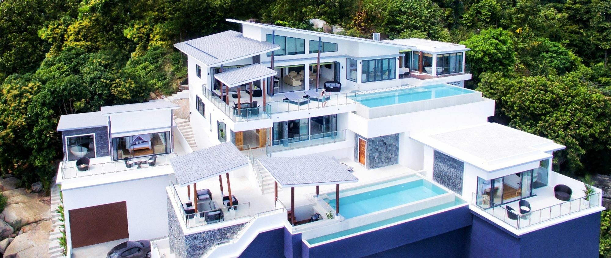 Karpe Diem Villa - Twin Infinity Pools Chaweng  Exterior photo